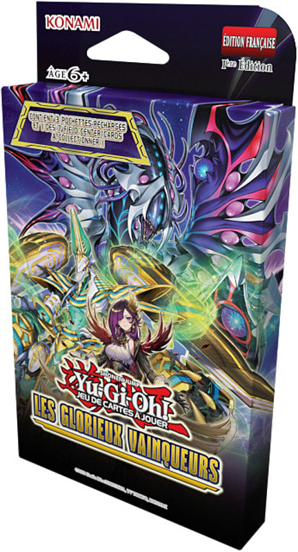 Yu-Gi-Oh! JCC - Pack de 3 Boosters Les Glorieux Vainqueurs (Tuckbox cartonné) - Uniquement GSA et GSS