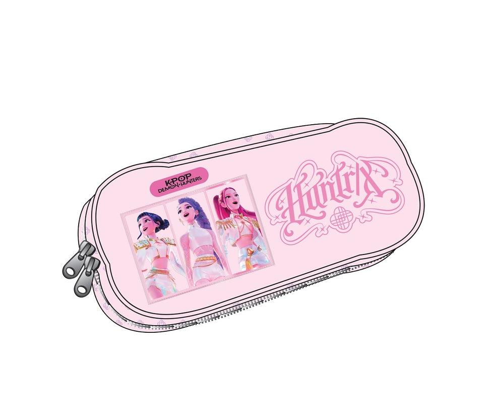 K-Pop Demon Hunters - Trousse ovale à 2 fermetures éclair
