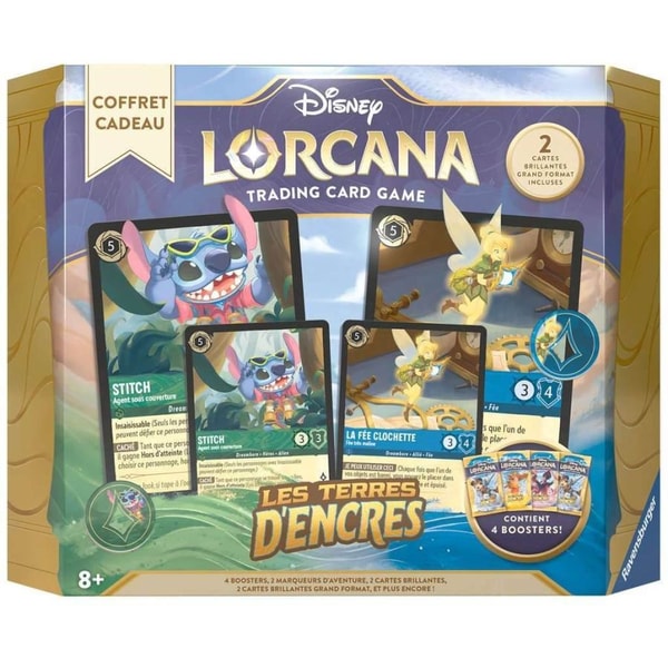Disney Lorcana JCC : Les Terres d'Encres - Coffret cadeau - flash vidéo