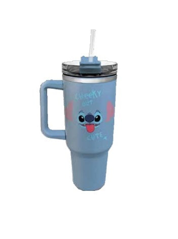 Lilo et Stitch - Mug de voyage en acier inoxydable "Stitch" 1.2L - flash vidéo