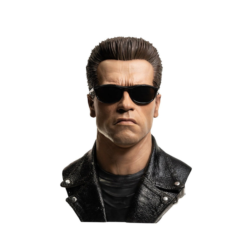 PureArts - 1:1 Scale Bust - Terminator 2: Le Jugement dernier - T-800 Modèle 101 Buste 58cm
