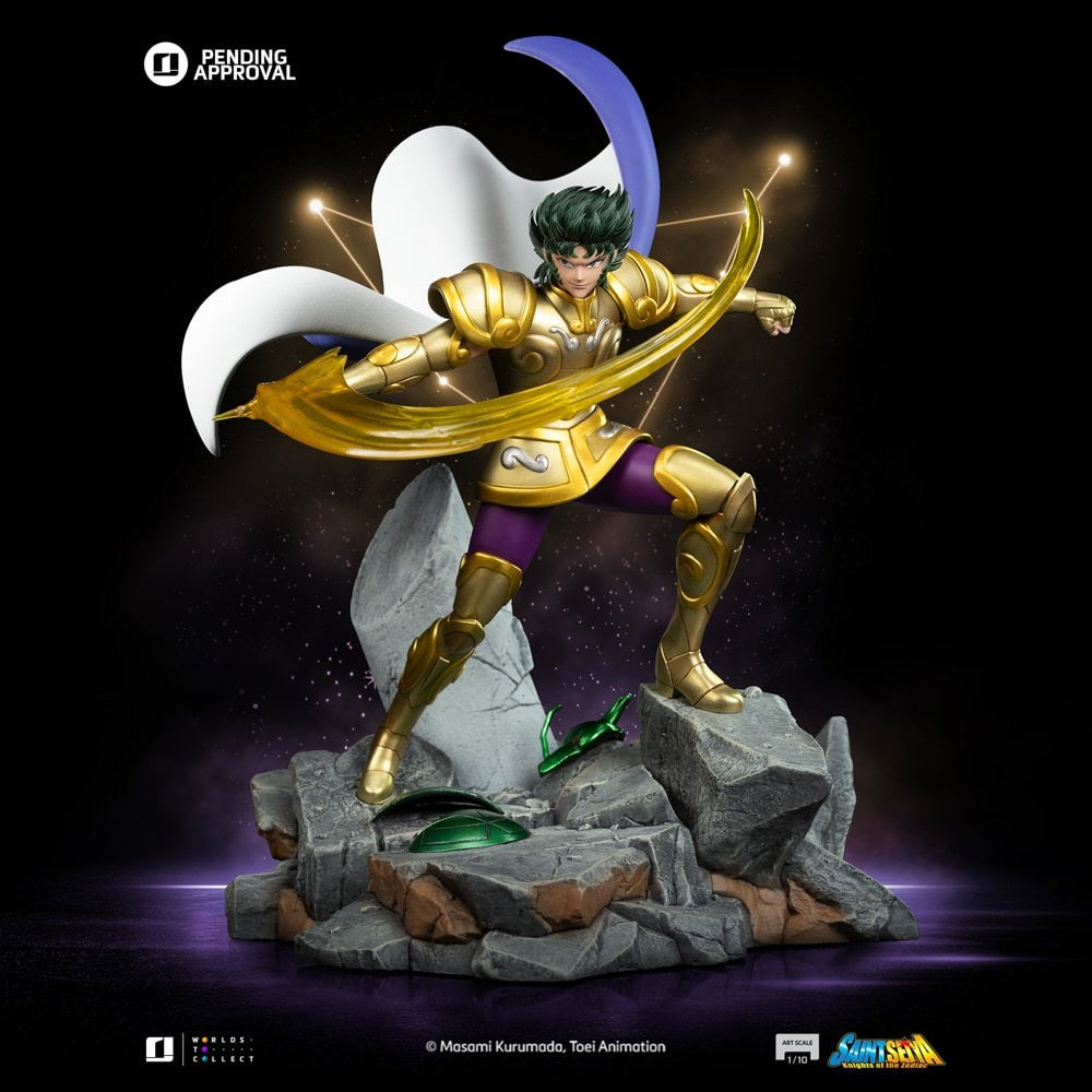 Iron Studios - Art Scale 1/10 - Saint Seiya - Capricorn Shura Statue 25cm