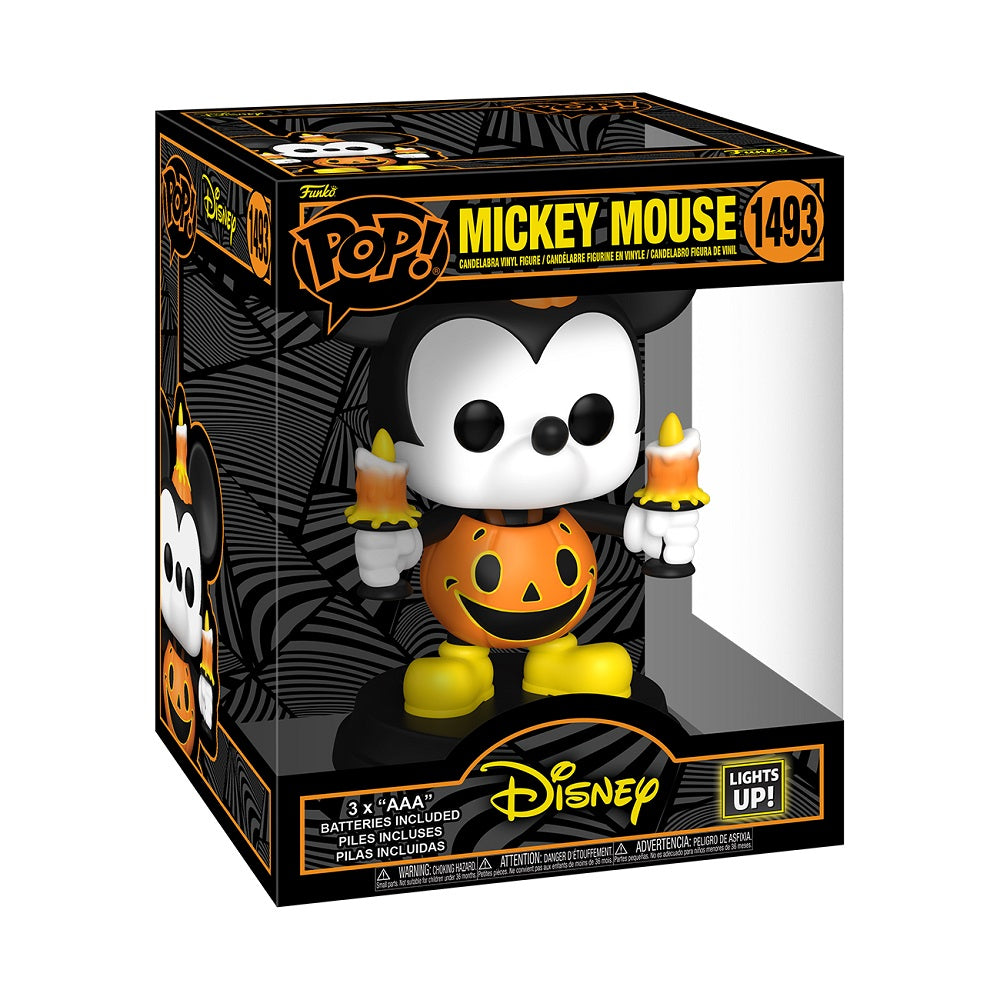 Funko Pop! Super: Disney - Halloween Mickey (with SFX) 6" Super Sized Pop! - flash vidéo