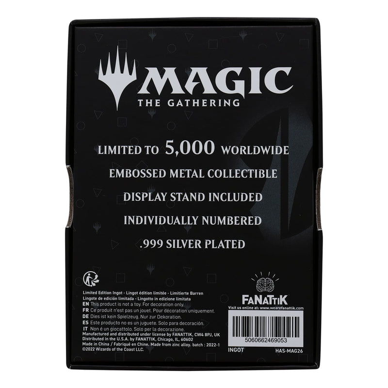 Magic: The Gathering - Lingot "Kaya, Ghost Assassin" plaqué argent .999 en Édition Limitée