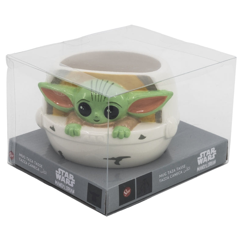 Star Wars: The Mandalorian - Tasse 3D en céramique Grogu - 385ml