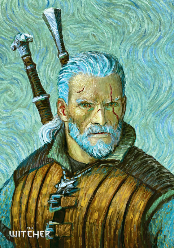 Good Loot Puzzle - The Witcher - Puzzle "Geralt de Riv et Vincent van Gogh" 1000pcs