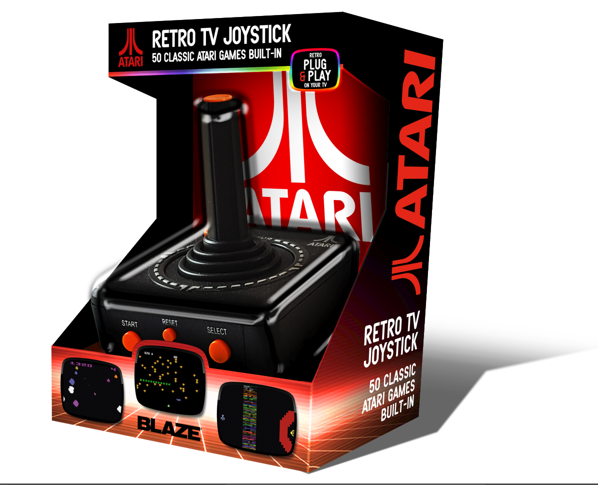 Atari Retro TV Joystick - flash vidéo