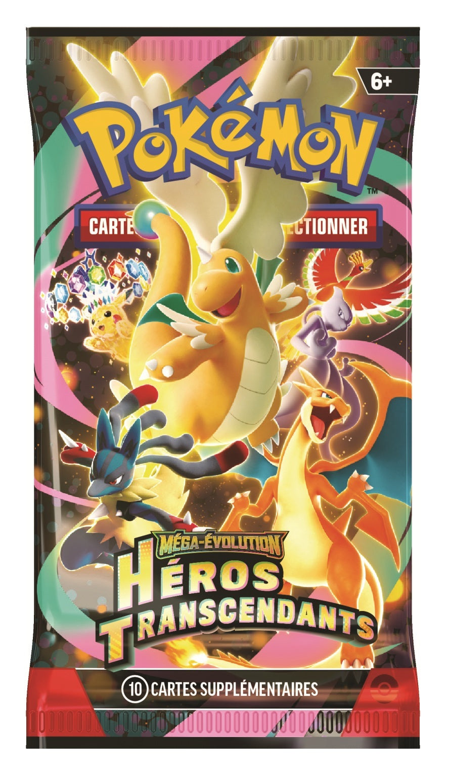 Pokémon JCC : Pack de 2 boosters Méga-Évolution - ME2.5 Héros Transcendants Dodoala d’Okuba