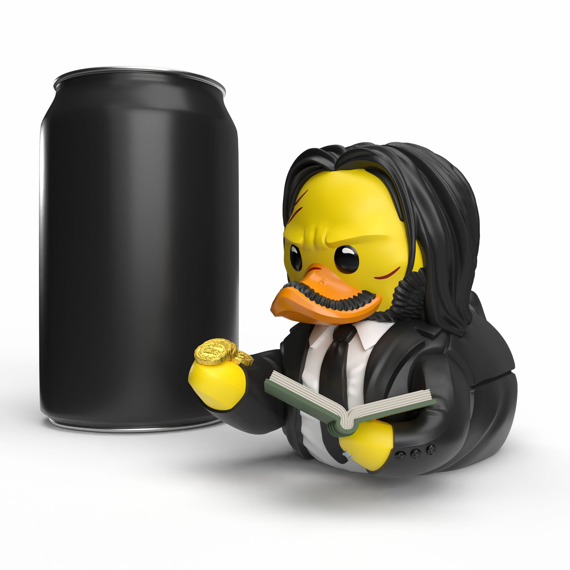 Numskull - TUBBZ Canard de bain - John Wick 3 - John Wick "Livre" (Première Édition) - 9cm