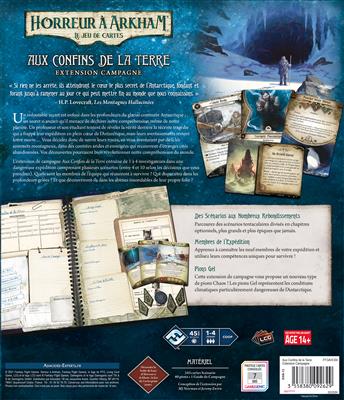 H. Arkham JCE : Aux Confins de la Terre (Camp.)