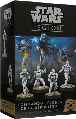 STAR WARS™ : Légion – extension d’unité Commandos Clones de la République