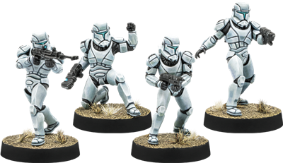 STAR WARS™ : Légion – extension d’unité Commandos Clones de la République