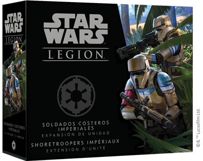 STAR WARS™ : Légion – extension d’unité Shoretroopers Impériaux