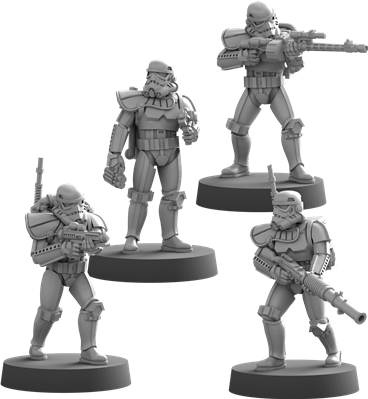 STAR WARS™ : Légion – extension d’amélioration Stormtroopers Impériaux