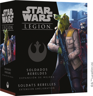 STAR WARS™ : Légion – extension d’amélioration Soldats Rebelles