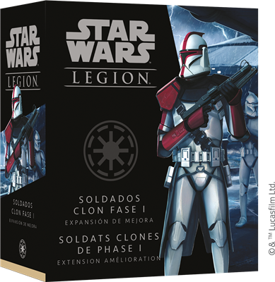 STAR WARS™ : Légion – extension d’amélioration Soldats Clones de Phase I