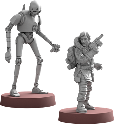 STAR WARS™ : Légion – extension commandant Cassian et K-2SO