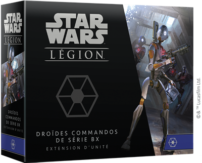 STAR WARS™ : Légion – extension d’unité Droïdes Commandos de Série BX