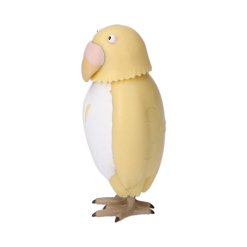 FIGURINE BOBBLE HEAD PERRUCHE JAUNE - LE GARÇON ET LE HÉRON