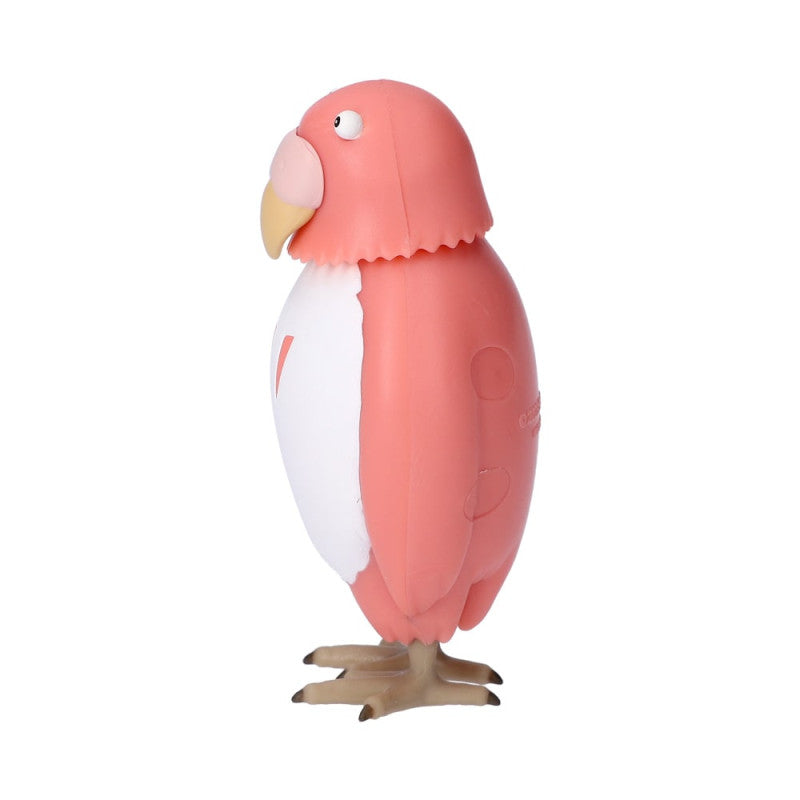 FIGURINE BOBBLE HEAD PERRUCHE ROUGE - LE GARÇON ET LE HÉRON