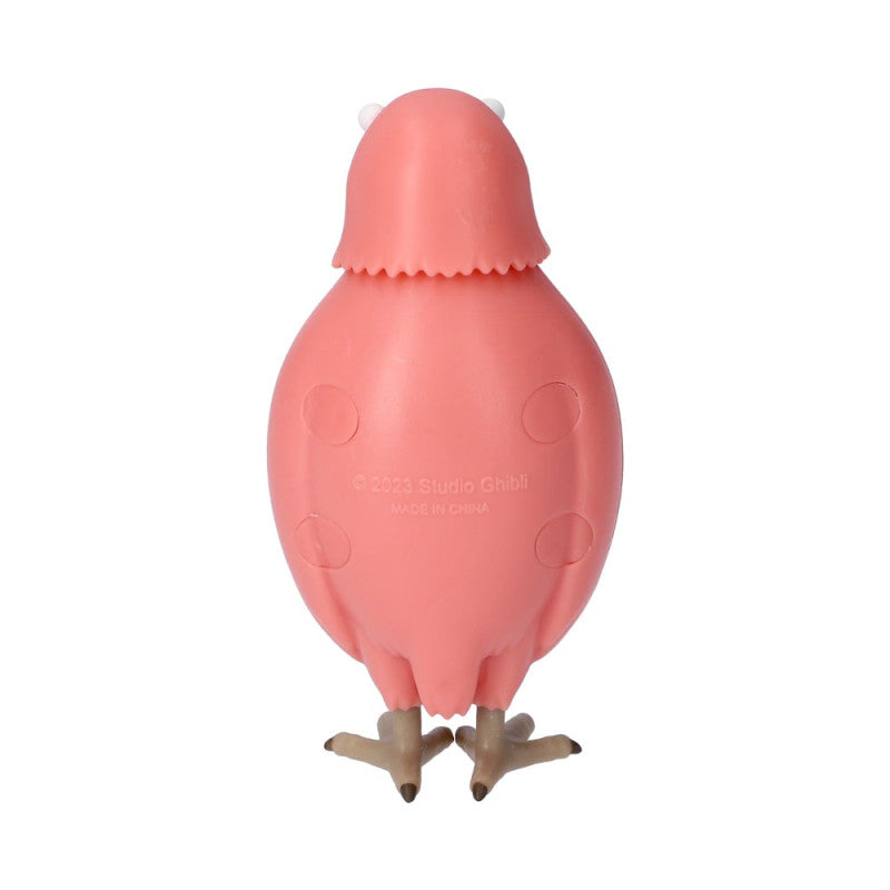 FIGURINE BOBBLE HEAD PERRUCHE ROUGE - LE GARÇON ET LE HÉRON