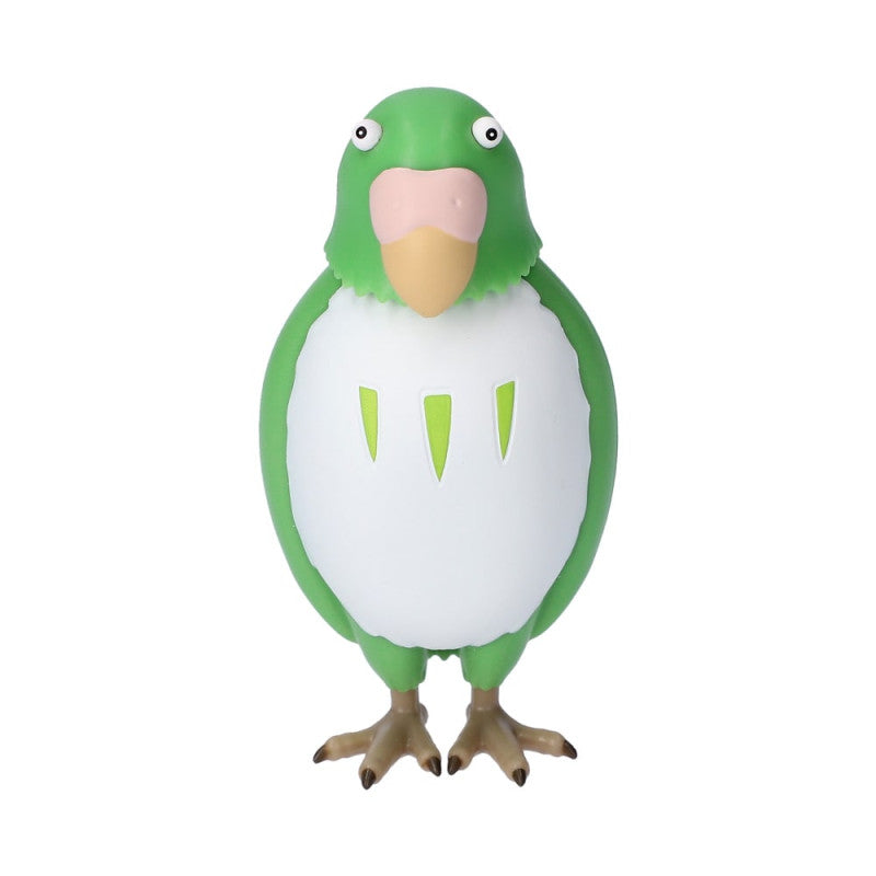 FIGURINE BOBBLE HEAD PERRUCHE VERTE - LE GARÇON ET LE HÉRON