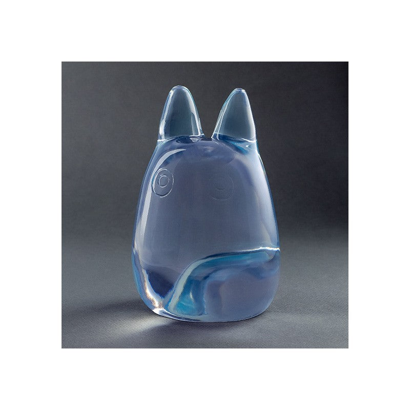 FIGURINE CRISTAL ARC EN CIEL TOTORO BLANC - MON VOISIN TOTORO