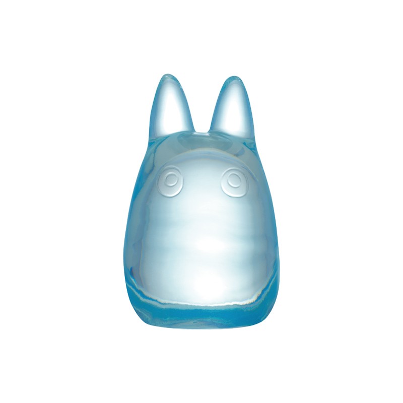 FIGURINE CRISTAL ARC EN CIEL TOTORO BLANC - MON VOISIN TOTORO