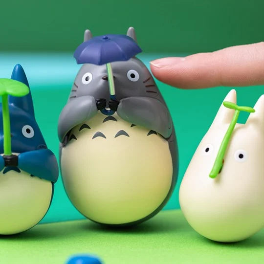 Ghibli - Mon voisin Totoro - Culbuto Totoro avec parapluie - flash vidéo