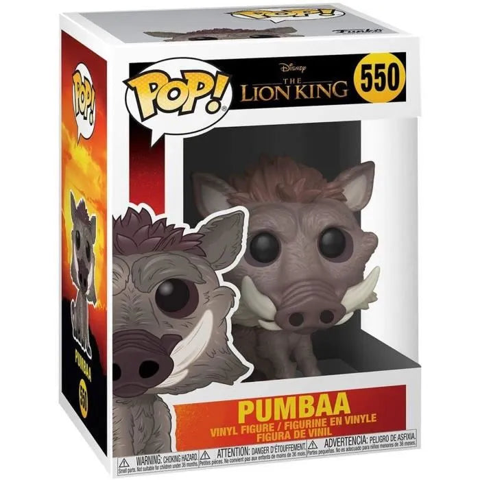 Funko Pop! Disney The Lion King Live Action Pumbaa ENG Merchandising