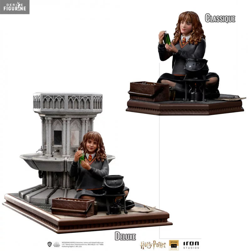 Iron Studios - Arts Scale 1/10 - Harry Potter and the Chamber of Secrets - Hermione Granger Polyjuice Statue 9cm - flash vidéo
