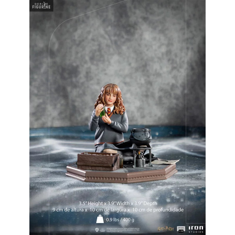Iron Studios - Arts Scale 1/10 - Harry Potter and the Chamber of Secrets - Hermione Granger Polyjuice Statue 9cm - flash vidéo