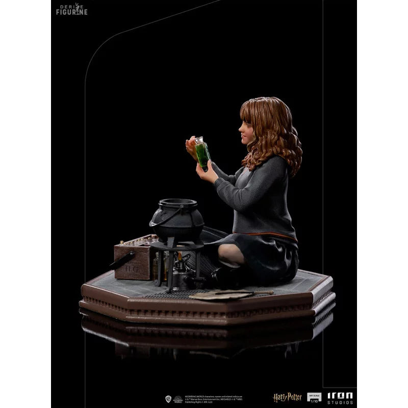 Iron Studios - Arts Scale 1/10 - Harry Potter and the Chamber of Secrets - Hermione Granger Polyjuice Statue 9cm - flash vidéo