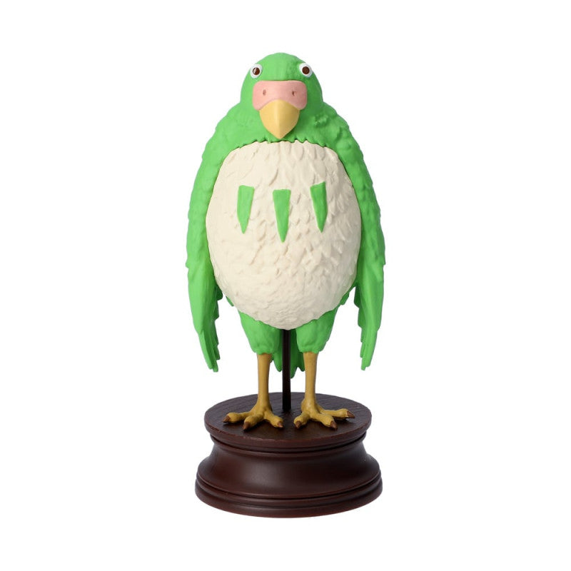 FIGURINE PERRUCHE VERTE - LE GARÇON ET LE HÉRON