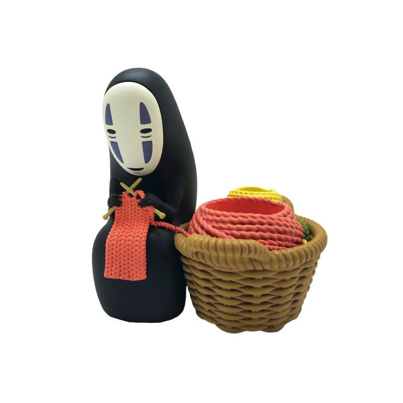 FIGURINE POT À CRAYON NO FACE TRICOTE - LE VOYAGE DE CHIHIRO
