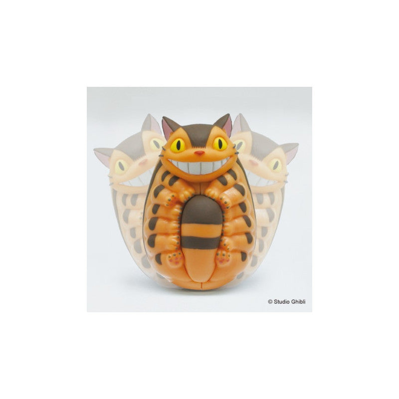 FIGURINES CULBUTO TOTORO BLANC & CHATBUS - MON VOISIN TOTORO