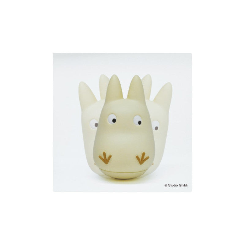 FIGURINES CULBUTO TOTORO BLANC & CHATBUS - MON VOISIN TOTORO