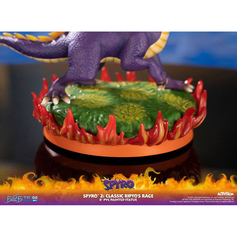 First 4 Figures - Spyro 2 : Classic Ripto's Rage - Spyro Statue Edition Standard 19cm