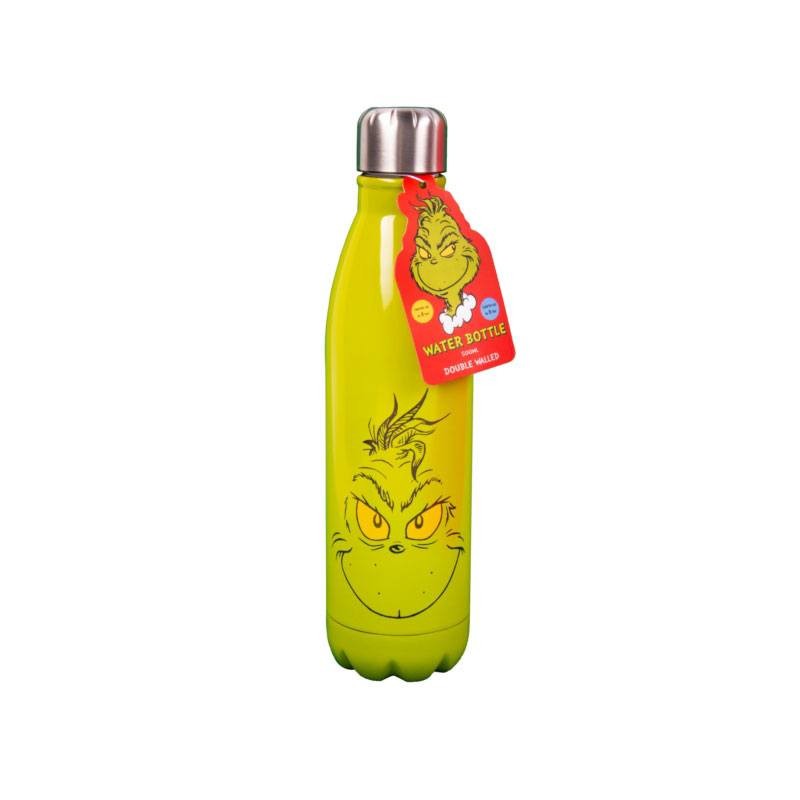 Le Grinch - Bouteille d'eau en métal 500ml - flash vidéo
