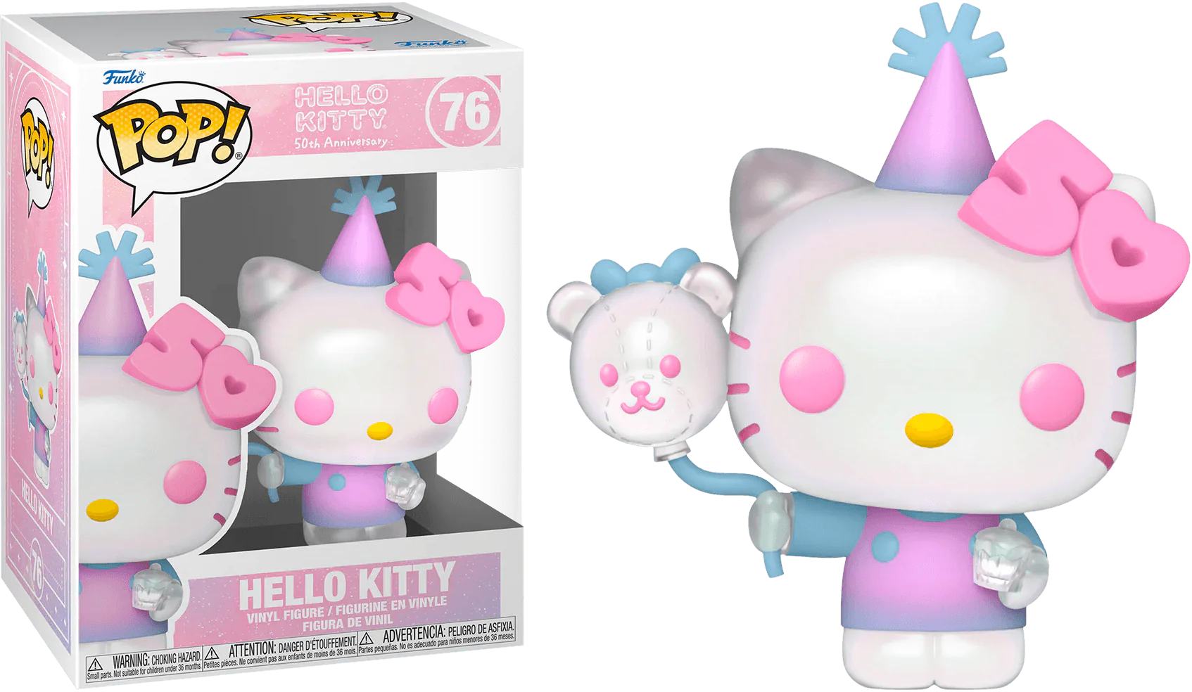 Funko Pop! Sanrio: Hello Kitty 50th Anniversary - Hello Kitty (with Balloons) - flash vidéo