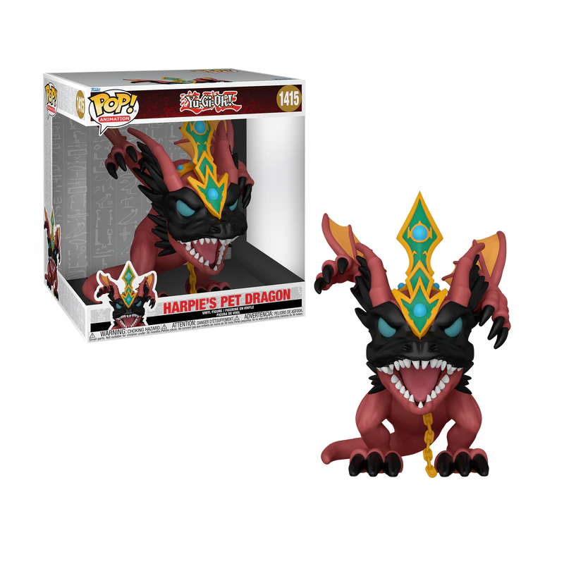 Funko Pop! Jumbo: Yu-Gi-Oh! - Harpie's Pet Dragon 10" Super Sized Pop! - flash vidéo