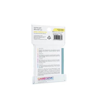 GG : 50 sleeves Prime 44x67 Mini US Yellow