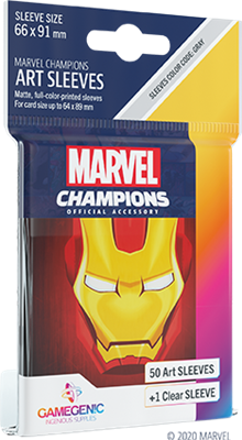 GG : 50 sleeves Marvel Champions Iron Man
