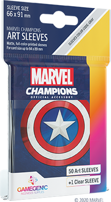 GG : 50 sleeves Marvel Champions Captain America
