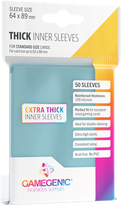 GG : Thick Inner Sleeves 64x89 (16)