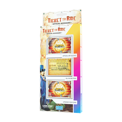 GG : Pack Sleeves Les Aventuriers du Rail