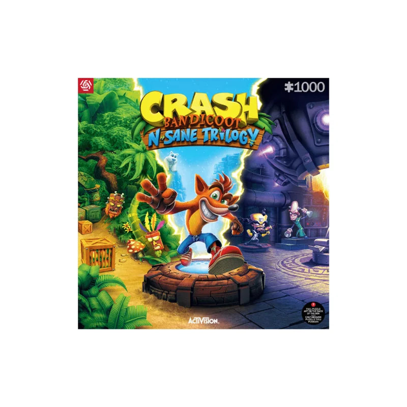 Good Loot Puzzle - Crash Bandicoot N. Sane Trilogy - Puzzle 1000pcs - flash vidéo
