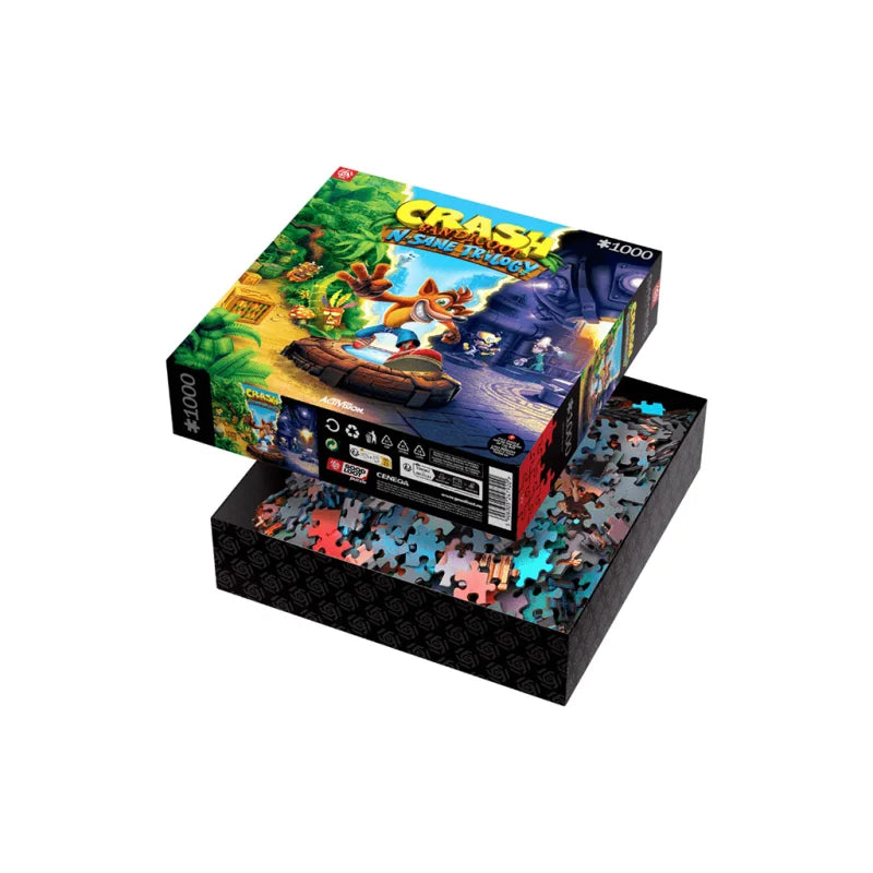 Good Loot Puzzle - Crash Bandicoot N. Sane Trilogy - Puzzle 1000pcs - flash vidéo