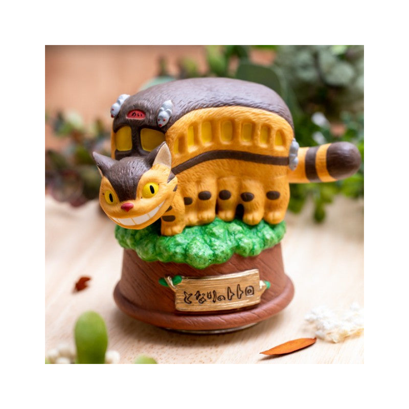 GRANDE STATUE MUSICALE CHATBUS - MON VOISIN TOTORO