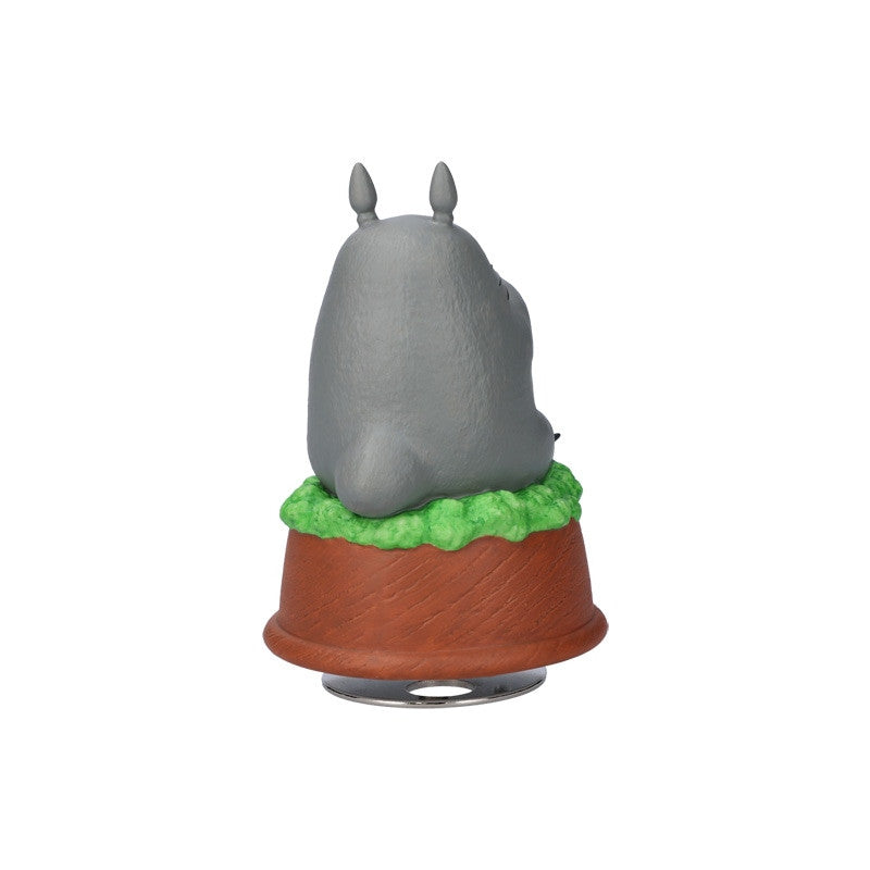 GRANDE STATUE MUSICALE TOTORO JOUE DE L’OCARINA - MON VOISIN TOTORO